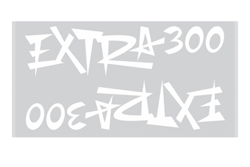 [BHM1009-118] Black Horse 2260mm Extra 300 Decal Sheet