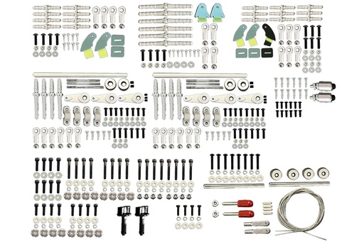 [BHM1017-120] Black Horse 2500mm Heinkel He 111 Hardware Set