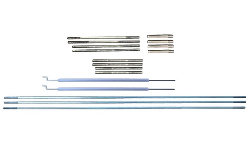 [BHM1017-118] Black Horse 2500mm Heinkel He 111 Pushrod & Linkage Set