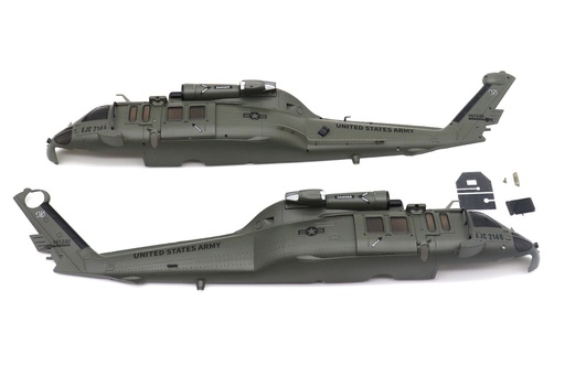 [RSH1015-104] RotorScale 220 Size UH-60 Black Hawk Fuselage Set