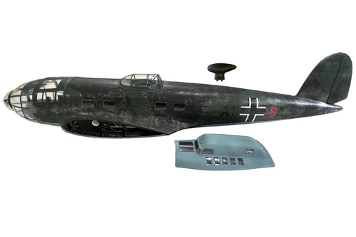 [BHM1017-100] Black Horse 2500mm Heinkel He 111 Fuselage with Hatch