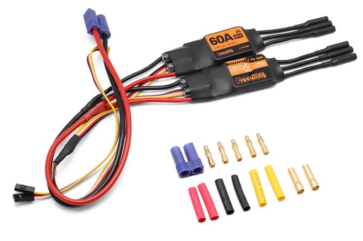 [100D002001] Freewing 64mm EDF F-14 Tomcat Dual 60A ESCs