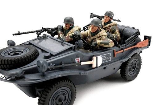 [TORFG-10067] Torro 1/16 Scale Figures Schwimmwagen Crew Set Paratrooper Winter