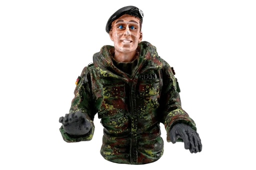 [TORFG-10046] Torro 1/16 Scale Half-figure Tank Commander Leopard