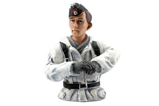 [TORFG-10044] Torro 1/16 Scale Half-figure Tank Driver Winter Camouflage