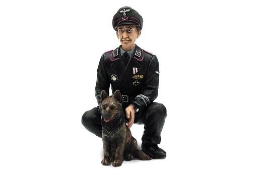 [TOR222285120] Torro 1/16 Scale Figure Colonel Otto Paetsch with Dog