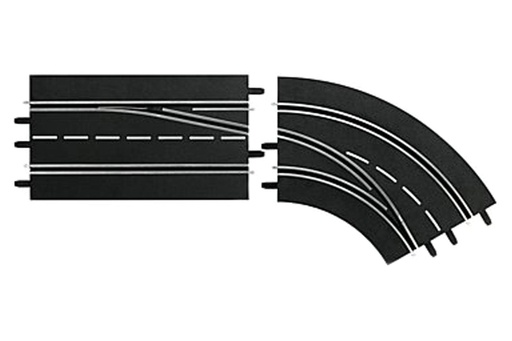 [CRE20030365] Carrera Lane Change Right Curve Track Out to In for Digital 124 and 132 Tracks