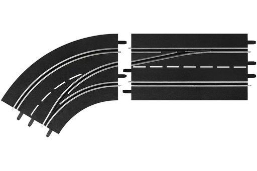 [CRE20030363] Carrera Lane Change Left Curve Track Out to In for Digital 124 and 132 Tracks