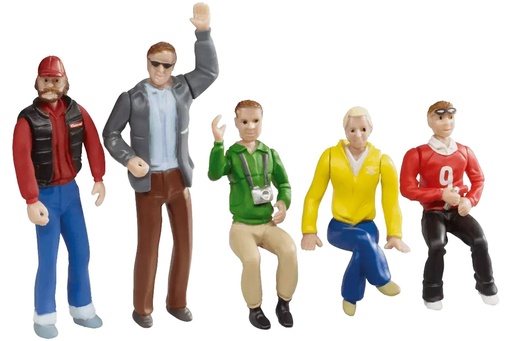 [CRE20021127] Carrera 1/32 Scale Figure Set Spectators (5)
