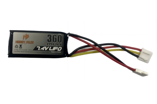 [HBP240174] Hobby Plus 360mAh 2S 7.4v LiPo Battery with Micro Connector