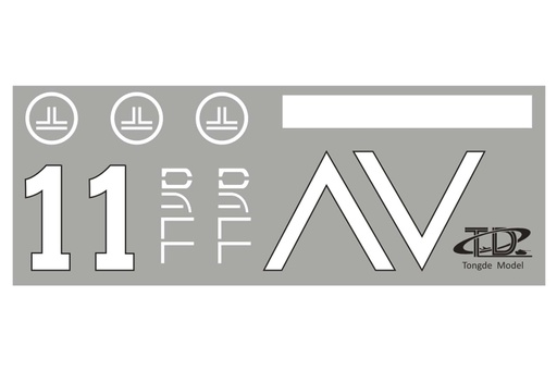 [TDE1002-107] Tongde 1/16 Scale IDF M60 ERA Sticker Set