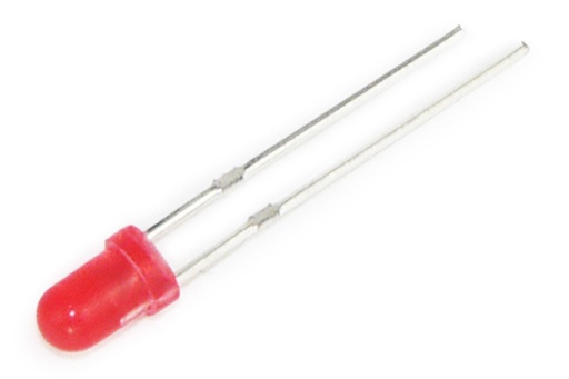 [TDEP010] Tongde 1/16 Scale 5mm LED Red