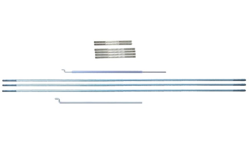 [BHM1013-109] Black Horse 2300mm Junkers Ju 87 B-2 Stuka Pushrod & Linkage Set