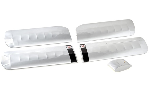 [NXA1003-400] Nexa 1400mm DH.82 Tiger Moth Yellow Silver Wing Set