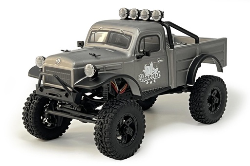 [HBP1810109] Hobby Plus CR18P EVO Matte Gunmetal Harvest 1/18 Scale 4WD Mini Crawler - RTR