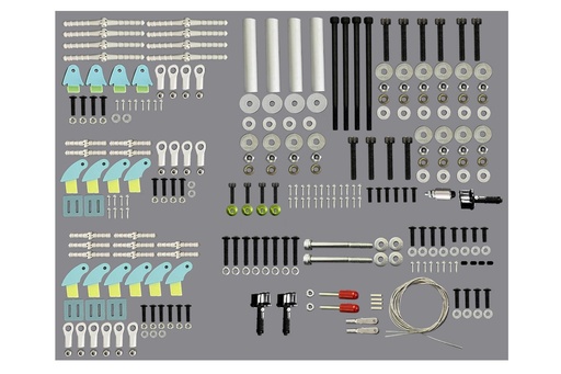 [BHM1016-110] Black Horse 2350mm Yak 11 Hardware Set