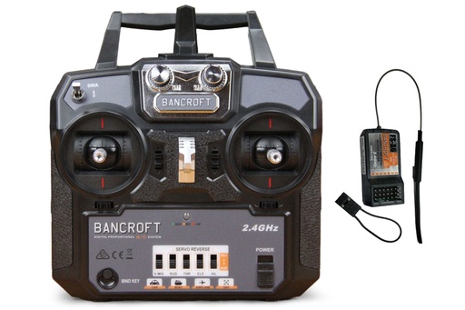 [BNC6009-102] Bancroft 6-Channel 2.4GHz Marine Transmitter and Receiver - New 2023
