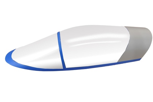 [FJ32011061] Freewing 90mm EDF Zeus Canopy