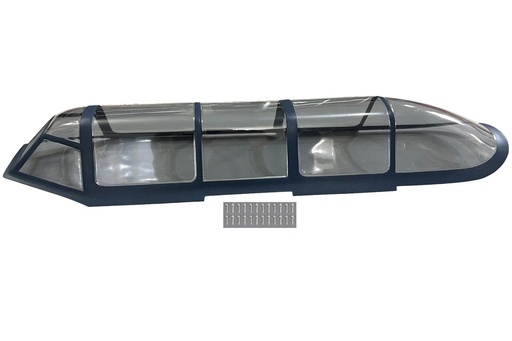 [BHM1016-107] Black Horse 2350mm Yak 11 Canopy