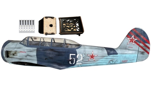 [BHM1016-100] Black Horse 2350mm Yak 11 Fuselage with Hatch