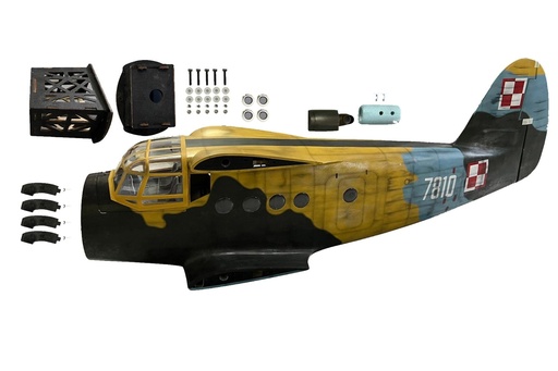 [BHM1015-100] Black Horse 2425mm Antonov An-2 Fuselage with Hatch