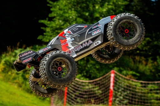 [COR00474-R] Team Corally Kagama Red 1/8 Scale 4WD Monster Truck - Rolling Chassis