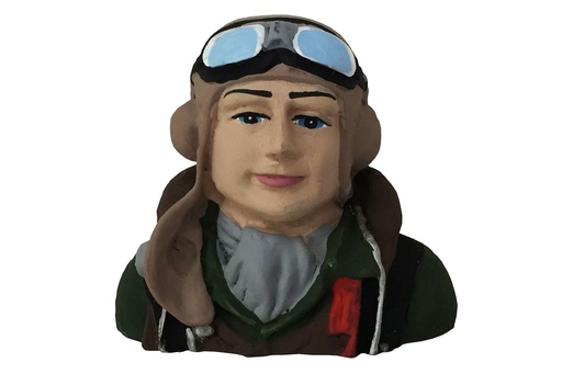 [NXA5032-039] Nexa 60mm (2.3") WWII Pilot Figure - Green