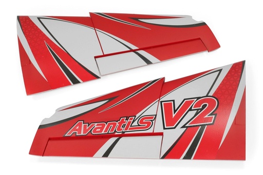 [FJ2123502(OB2620)] Freewing 80mm EDF Avanti S V2 Main Wing Set - (OPEN BOX)