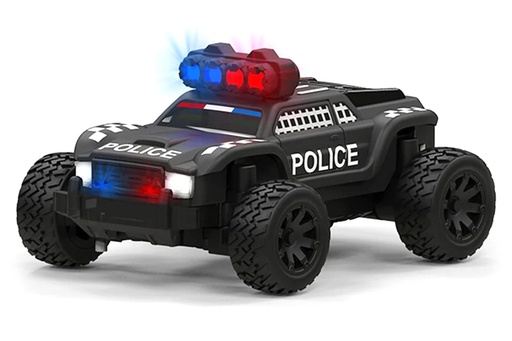 [TBRC82] Turbo Racing Police Truck Black 1/76 Scale 2WD - RTR