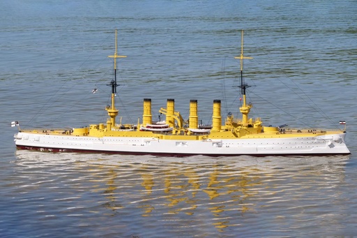 [BNC1023-004] Bancroft Scharnhorst Peacetime Colors 1/100 Scale 1450mm (57") German Cruiser - RTR