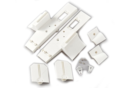 [FJ31621099] Freewing 80mm MiG-29 Fulcrum Red Star Elevator Structural Plastic Part Set