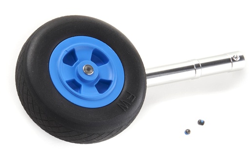 [FJ31621086] Freewing 80mm MiG-29 Fulcrum Red Star Main Gear Struts and Wheels - Right