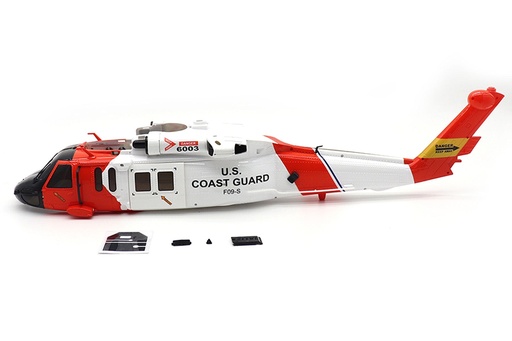 [RSH1011-127] RotorScale 220 Size UH-60 Coast Guard Fuselage Set