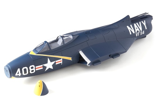 [FJ1032101U] Freewing 64mm F9F Panther 4S Blue Fuselage
