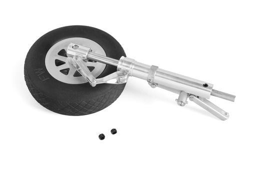 [FLW30611084] FlightLine 1600mm B-25J Mitchell Main Landing Gear Strut and Tire - Left