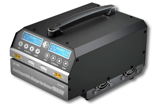 [SK-100124-03] SkyRC PC1080 1080W 6 Cell (6S) AC LiPo Dual Charger