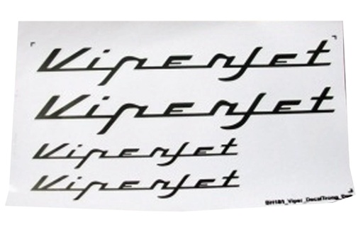 [BHM1008-122] Black Horse 2000mm Viper Jet Turbine Decal Sheet