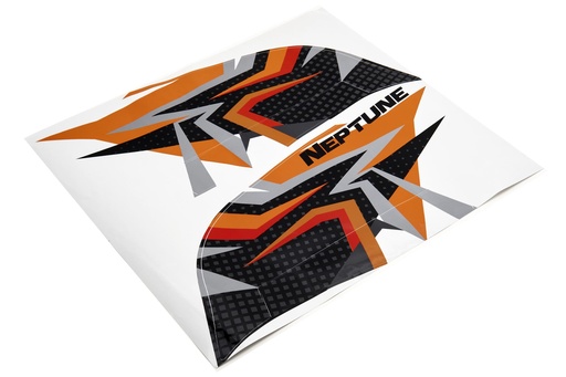 [SKY1025-207] Skynetic 64mm EDF Neptune Orange Decal Set