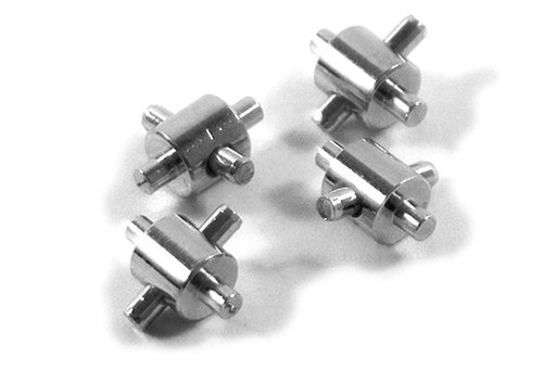 [HBP240072] Hobby Plus 1/24 and 1/18 Scale Steel U-Joint Cross Ball Set