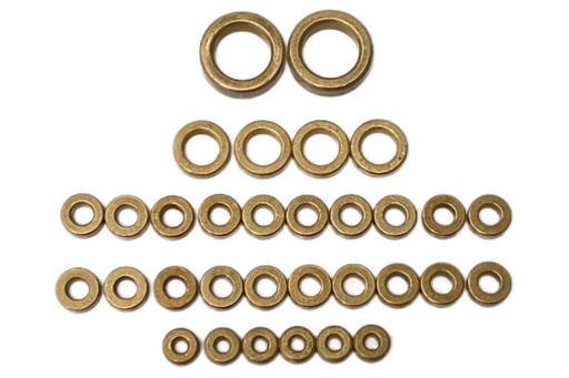 [HBP240245] Hobby Plus 1/18 Scale CR18P Complete Bushing Set