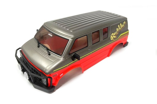 [HBP240181] Hobby Plus 1/18 Scale Rock Van Grey RTR Body Set