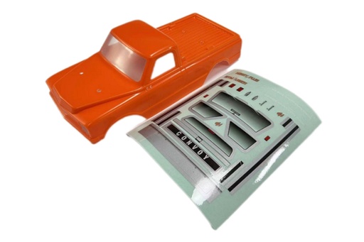 [HBP240165] Hobby Plus 1/18 Scale Orange Convoy Body