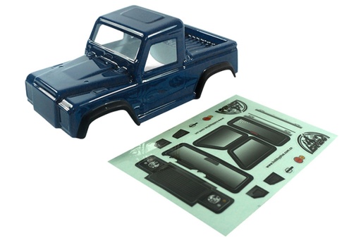 [HBP240130] Hobby Plus 1/24 Scale Defender Blue Truck Cab Body