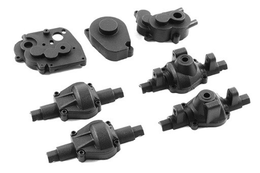 [HBP240011] Hobby Plus 1/24 Scale CR24 Transmission Gear Box & Axle Case Set