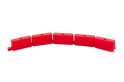 [TBR760076] Turbo Racing Red Track Fence Rails (50pcs.)