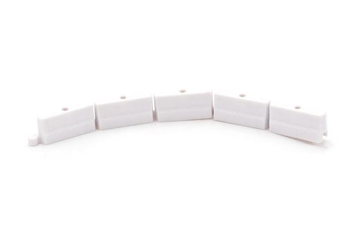 [TBR760075] Turbo Racing White Track Fence Rails (50pcs.)