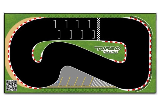 [TBR760101] Turbo Racing Rollup Racetrack 50 x 95cm (19.5" x 37")