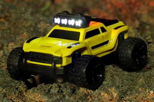 [TBRC81Y] Turbo Racing Monster Truck Yellow 1/76 Scale 2WD - RTR