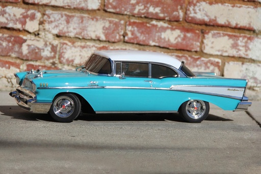 [KYO34433T1C] Kyosho Fazer Mk2 FZ02L 1957 Chevy Bel Air Coupe Tropical Turquoise 1/10 Scale 4WD Car - RTR